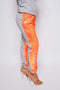 Candy Coated Orange Sequin Joggers