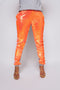 Candy Coated Orange Sequin Joggers