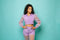 Ballerina Cropped Hoodie Set Lavender