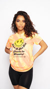 Orange Lemon Tie Dye Tee